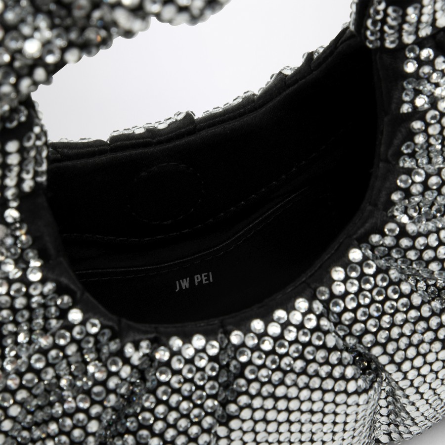 JW PEI Black Gabbi handbag with crystals | TheDoubleF