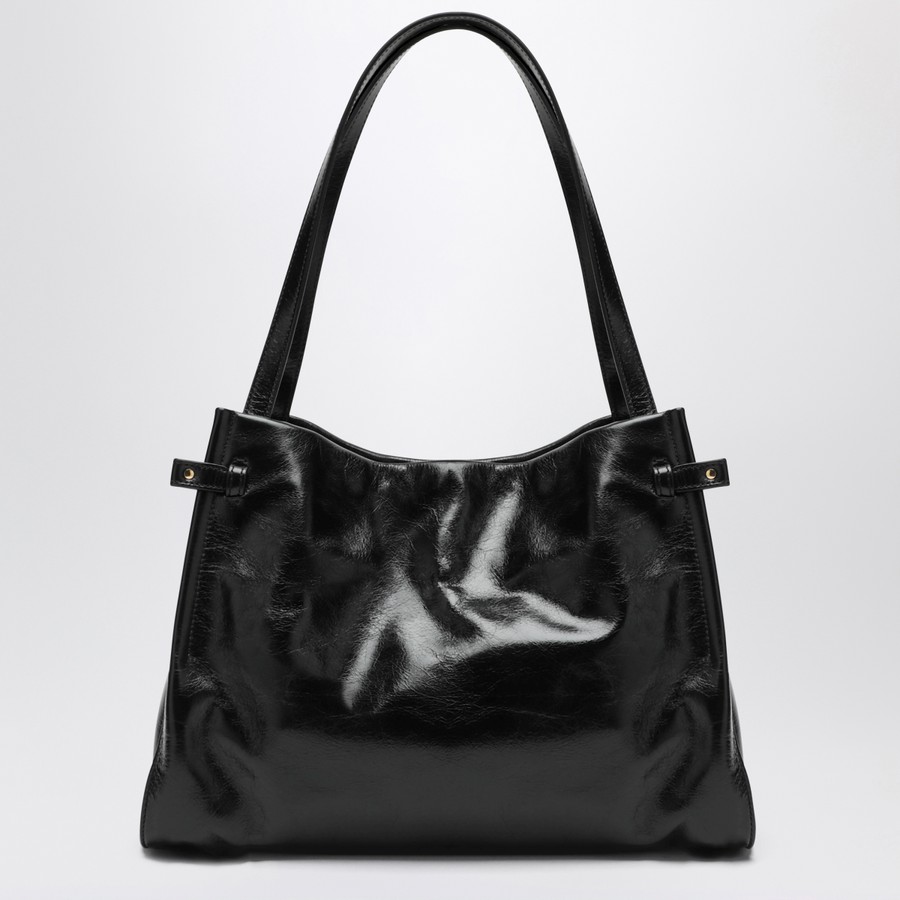 ショルダーバッグ・ポシェット Chloe Chloe Charms Black Leather Shoulder Bag Chloé Chloé Charms black leather shoulder bag | TheDoubleF