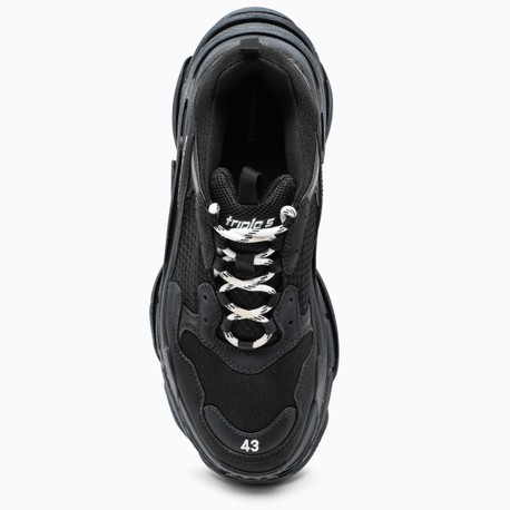 balenciaga triple s mens black