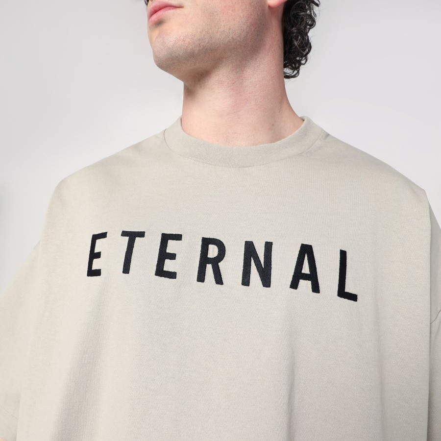 Fear of God Eternal T-shirt in taupe colour | TheDoubleF