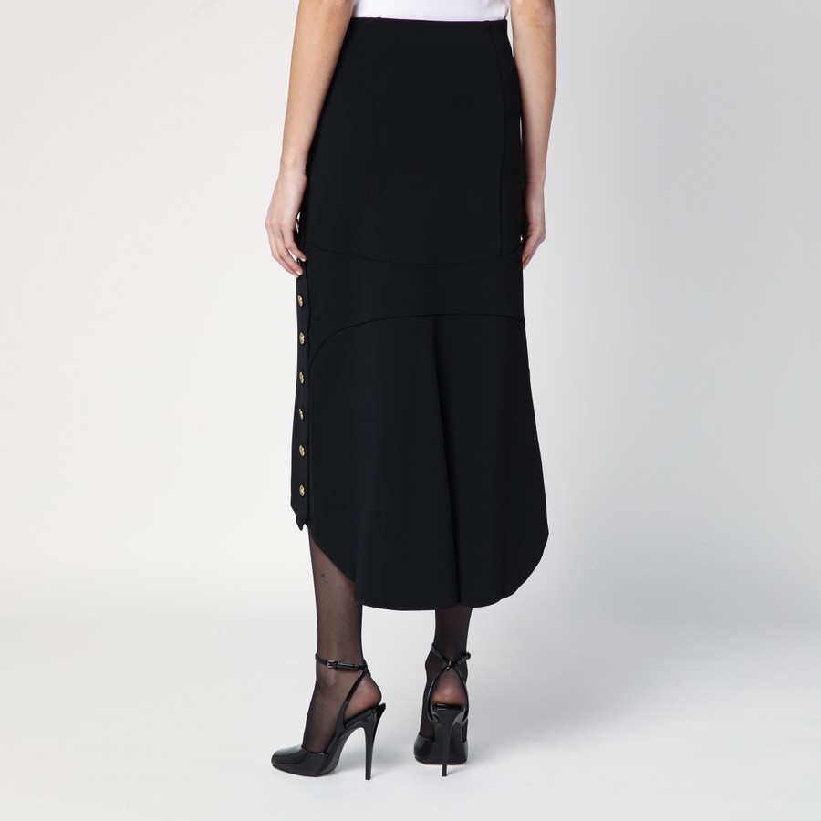 スカート Givenchy Black Milan stitch skirt with buttons Givenchy Black Milan Stitch Skirt With Buttons Women | ModeSens