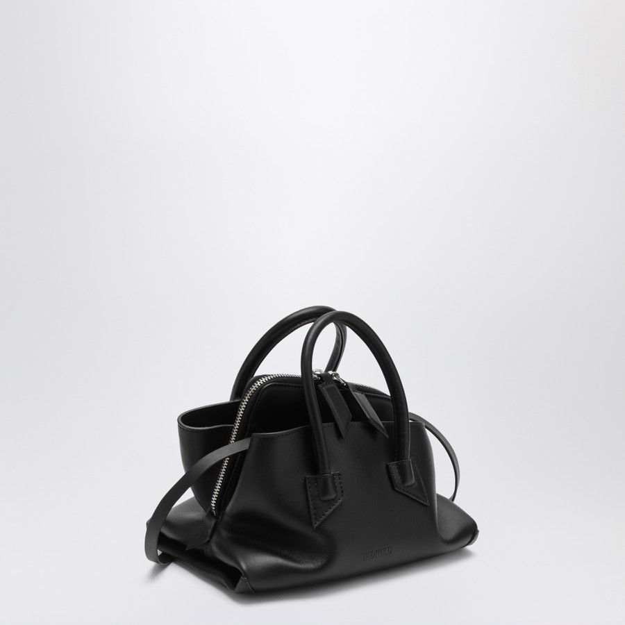 The Attico Black leather La Passeggiata Mini bag | TheDoubleF The Attico Black leather La Passeggiata Mini bag | TheDoubleF