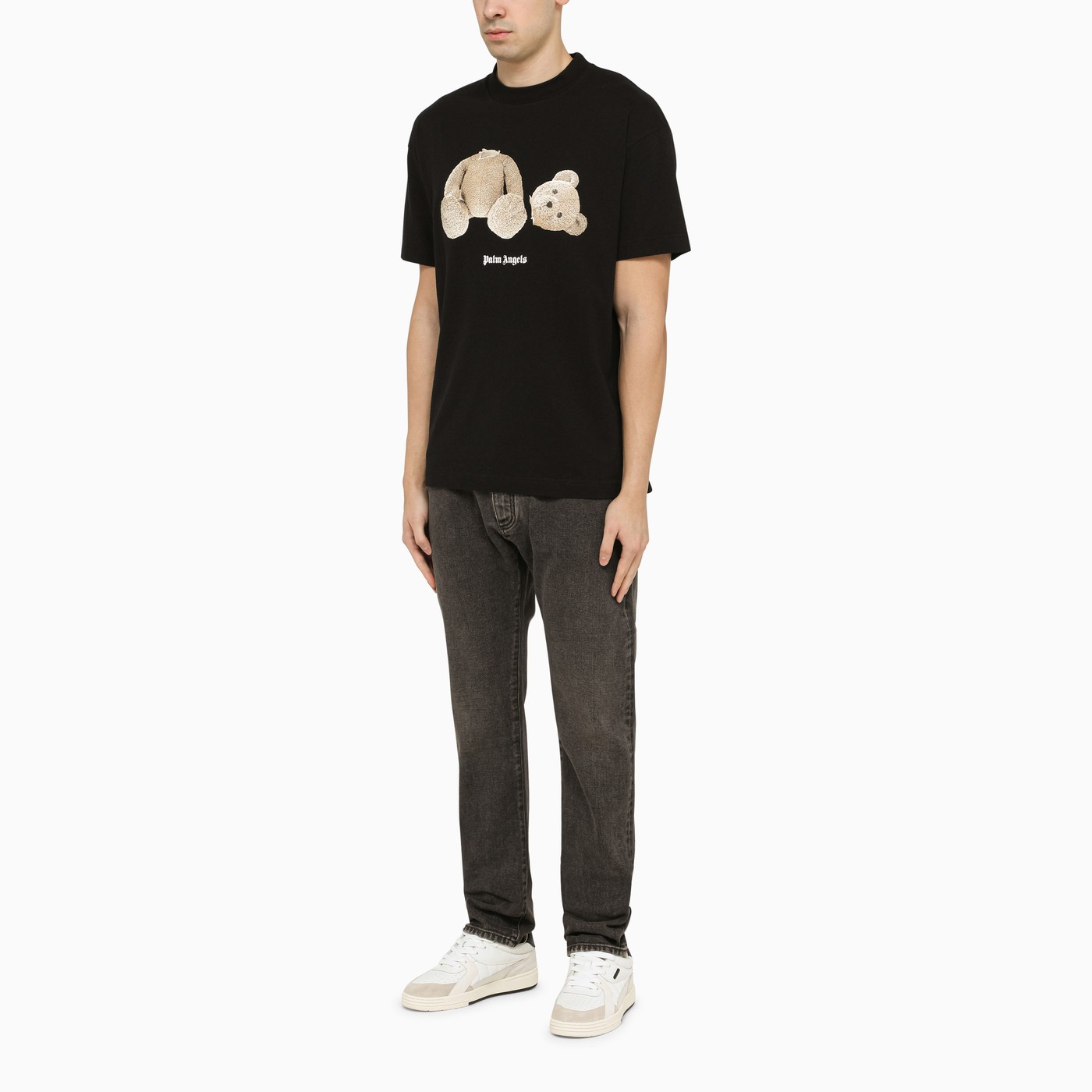 Palm Angels Regular grey jeans TheDoubleF