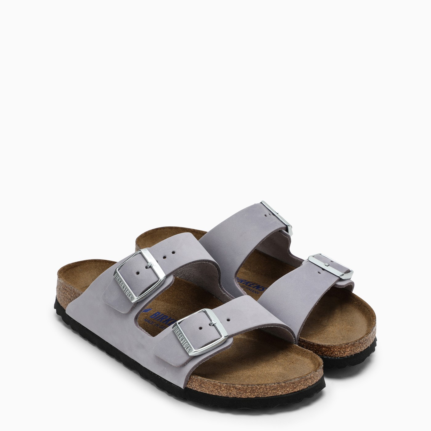 birkenstock arizona essentials purple fog