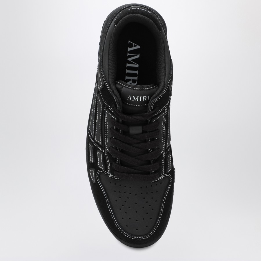 スニーカー AMIRI Woman Sneakers Black AWFOSR1062 BLACK AMIRI Sneaker Skel Top Low black in leather and suede