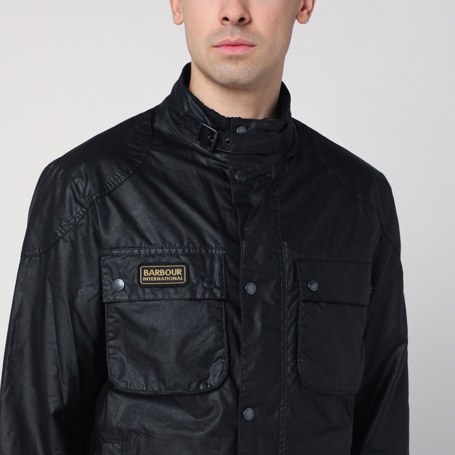 【国内未展開】BARBOUR INTERNATIONAL ALL BLACK Barbour International Black Wilkinson Jacket | Jules B