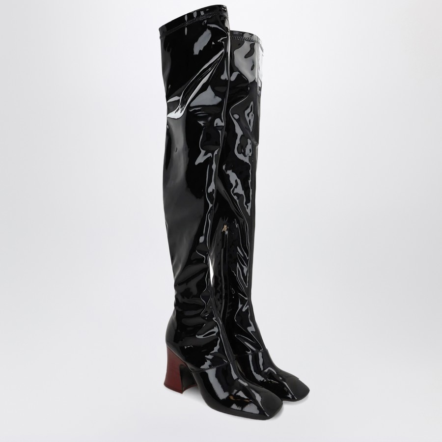 ロングブーツ Chloe Janis Over-The-Knee Boots In Black Chloé Janis Over The Knee Boot | Chloé US