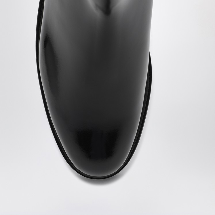 ショートブーツ・ブーティ DOUCAL'S Woman Flat ankle boots Black DD8591VERSUF255 NN00 Doucal's Outlet: Boots woman - Black | Doucal's flat ankle