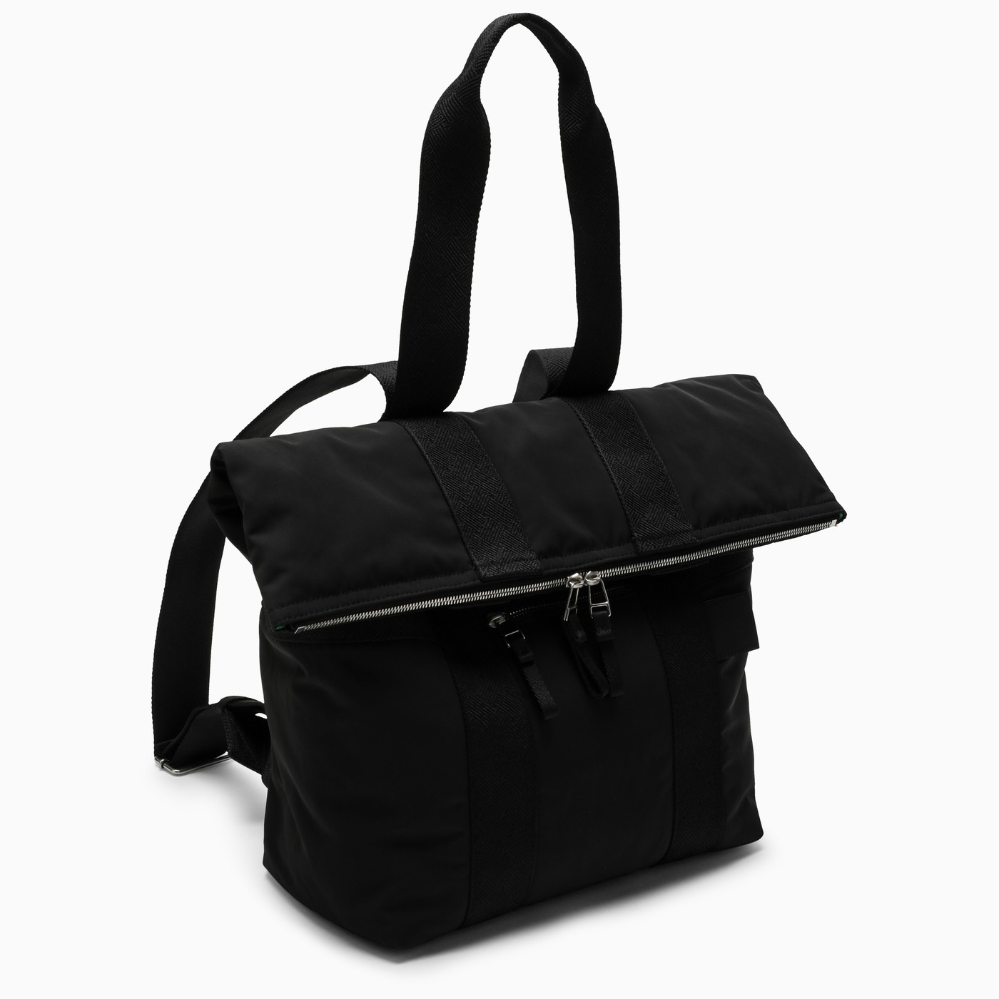 Bottega Small Voyager backpack black TheDoubleF