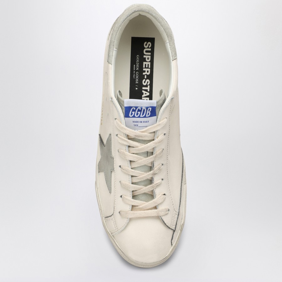 スニーカー Golden  White Grey Super-Star Sneaker Golden Goose White/Grey Super-Star sneaker | TheDoubleF