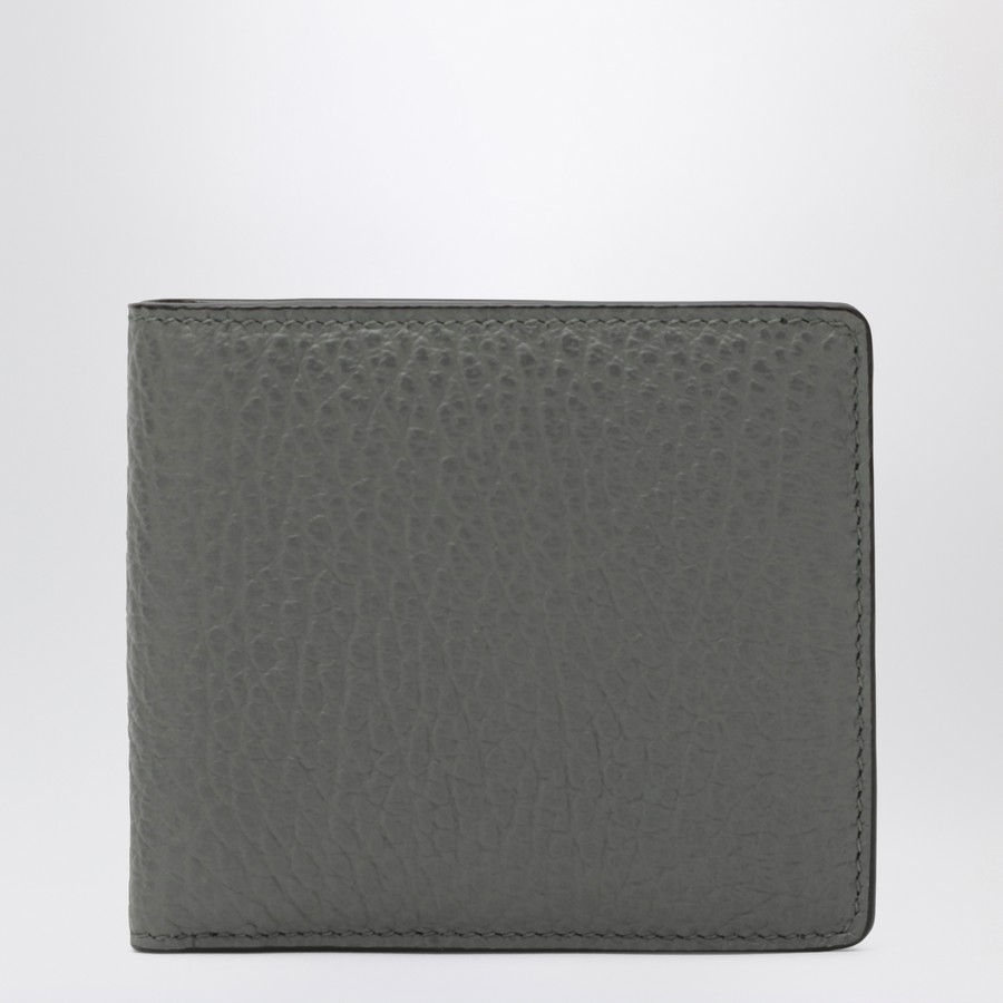 Maison Margiela Grey Four Stitches bi-fold wallet | TheDoubleF