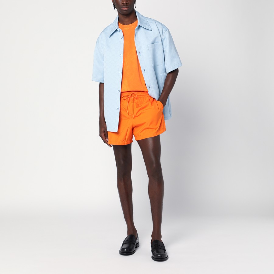 GUCCI Costume da bagno arancione con logo TheDoubleF