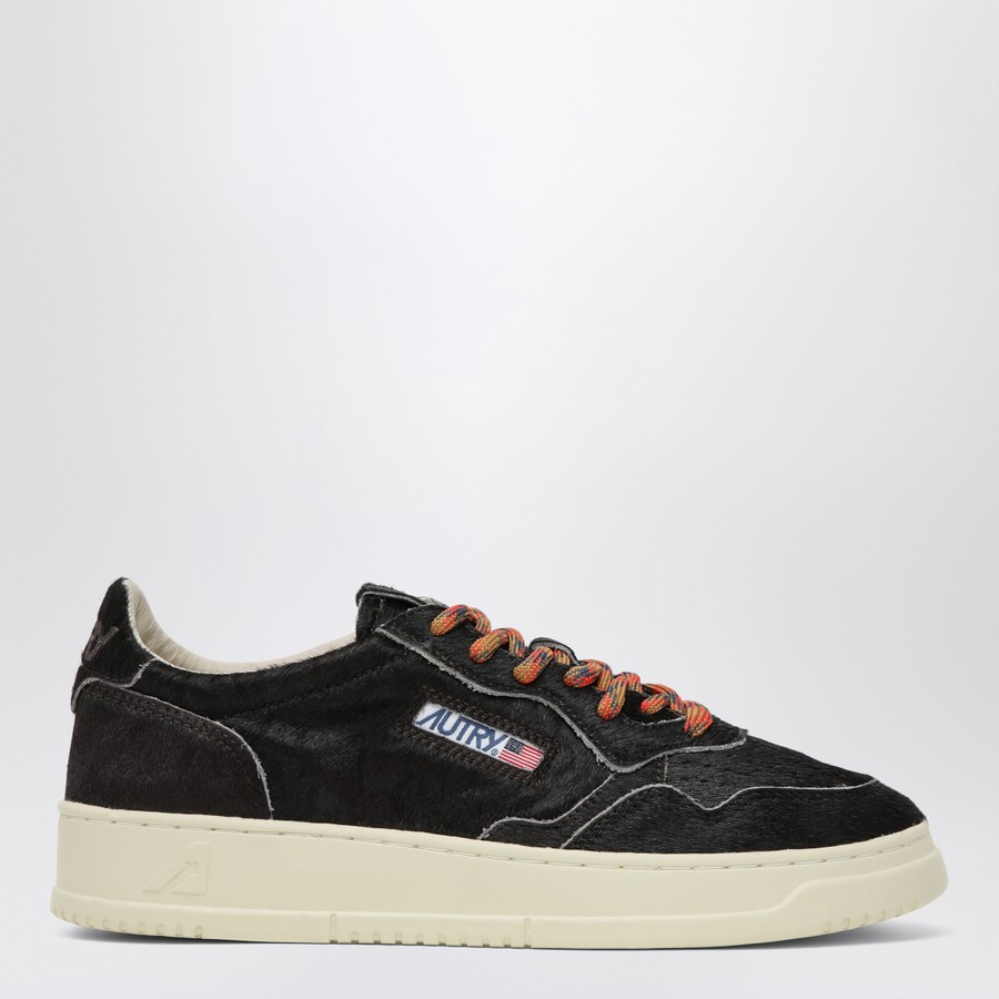 スニーカー AUTRY MEDALIST SNEAKERS IN CHOCOLATE PONY SKIN AUTRY Medalist sneakers in Chocolate pony skin | TheDoubleF