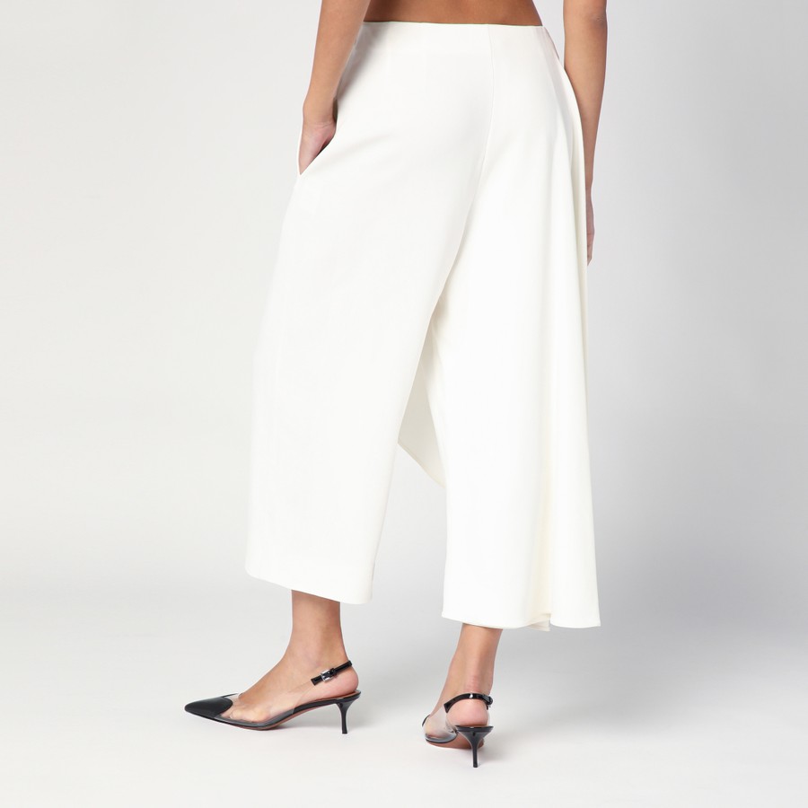 パンツ ALAIA WHITE ASYMMETRICAL TROUSER SKIRT Alaïa White asymmetrical trouser skirt | TheDoubleF