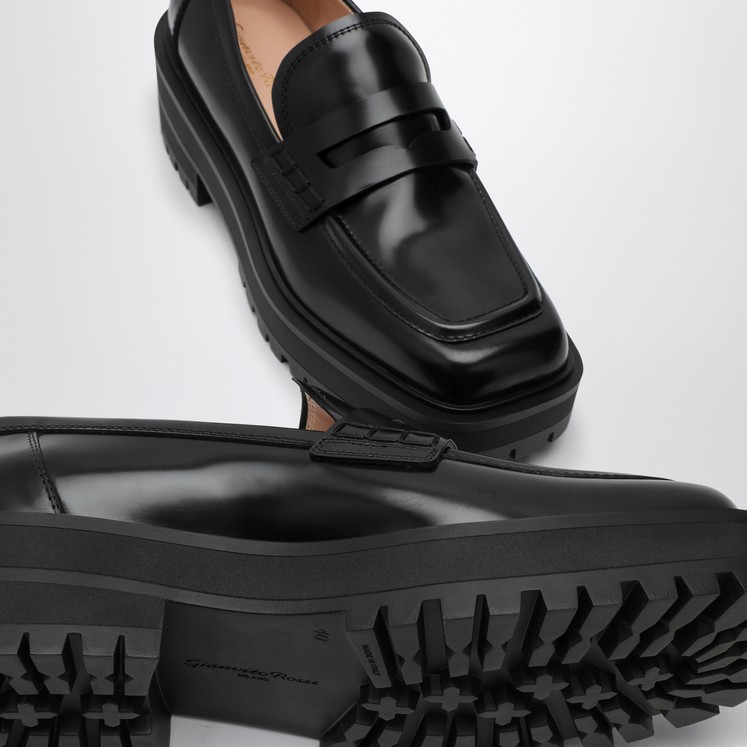 フラットシューズ GIANVITO ROSSI Woman Flat shoes Black G9303210RICCAM NERO Flat Shoes for Women: Luxury Made in Italy | Gianvito Rossi