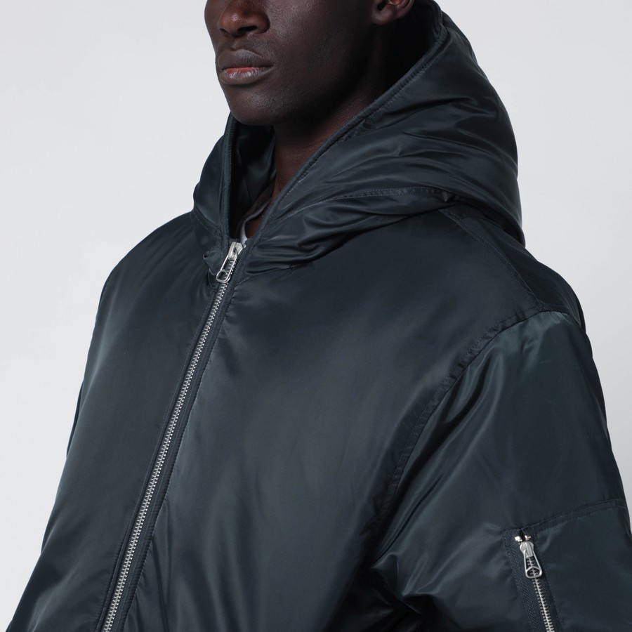 OAMC Dark green nylon zip-up bomber | TheDoubleF