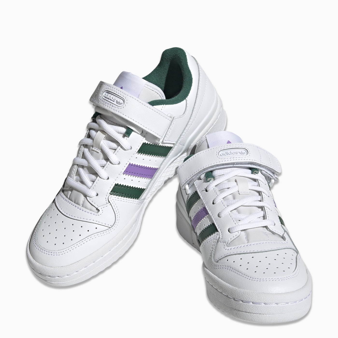 adidas Originals White/green/violet Forum Low Trap Kitchen sneakers TheDoubleF