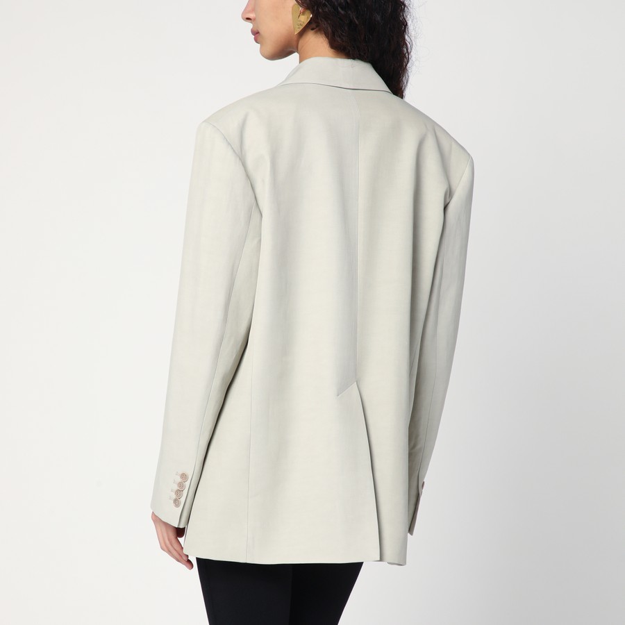 ジャケット P.A.R.O.S.H. Greige jacket in linen blend P.A.R.O.S.H. Greige jacket in linen blend | TheDoubleF