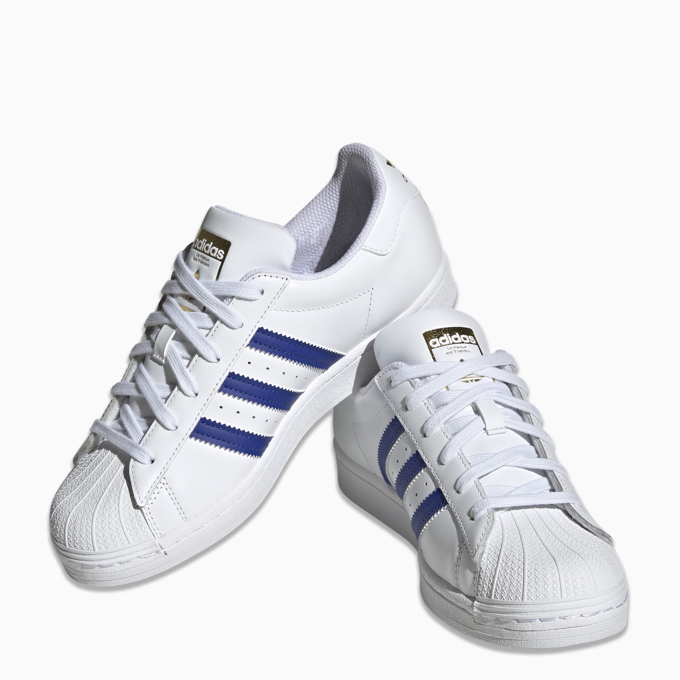 womens blue superstars
