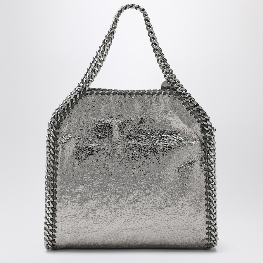 ショルダーバッグ・ポシェット STELLA MCCARTNEY LIGHT GREY FALABELLA MINI BAG STELLA MCCARTNEY Falabella mini rhinestone shoulder bag