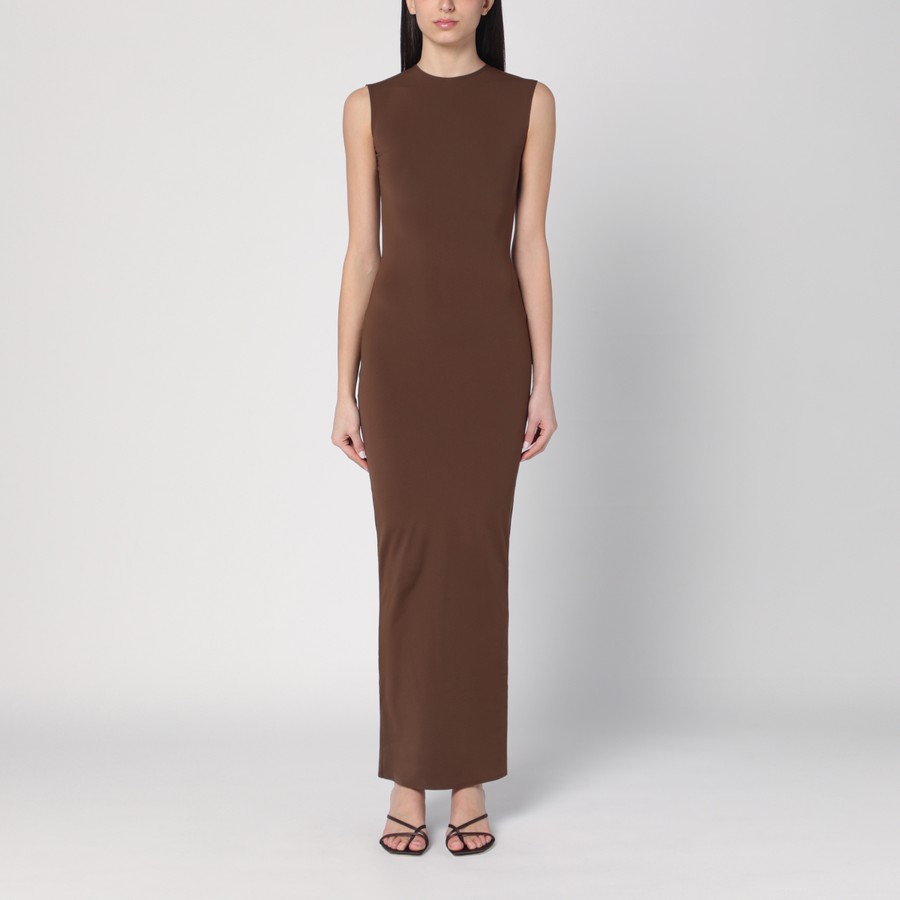 ワンピースその他 Entire Studios Long brown dress in nylon blend Entire Studios Long brown dress in nylon blend | TheDoubleF
