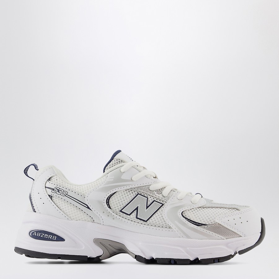 New Balance Sneaker 530 White/Indigo/Silver Metallic