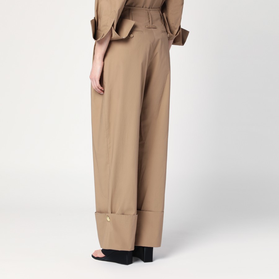 ボトムスその他 DARKPARK Camel-coloured cuffed trousers DARKPARK Camel-coloured cuffed trousers | TheDoubleF