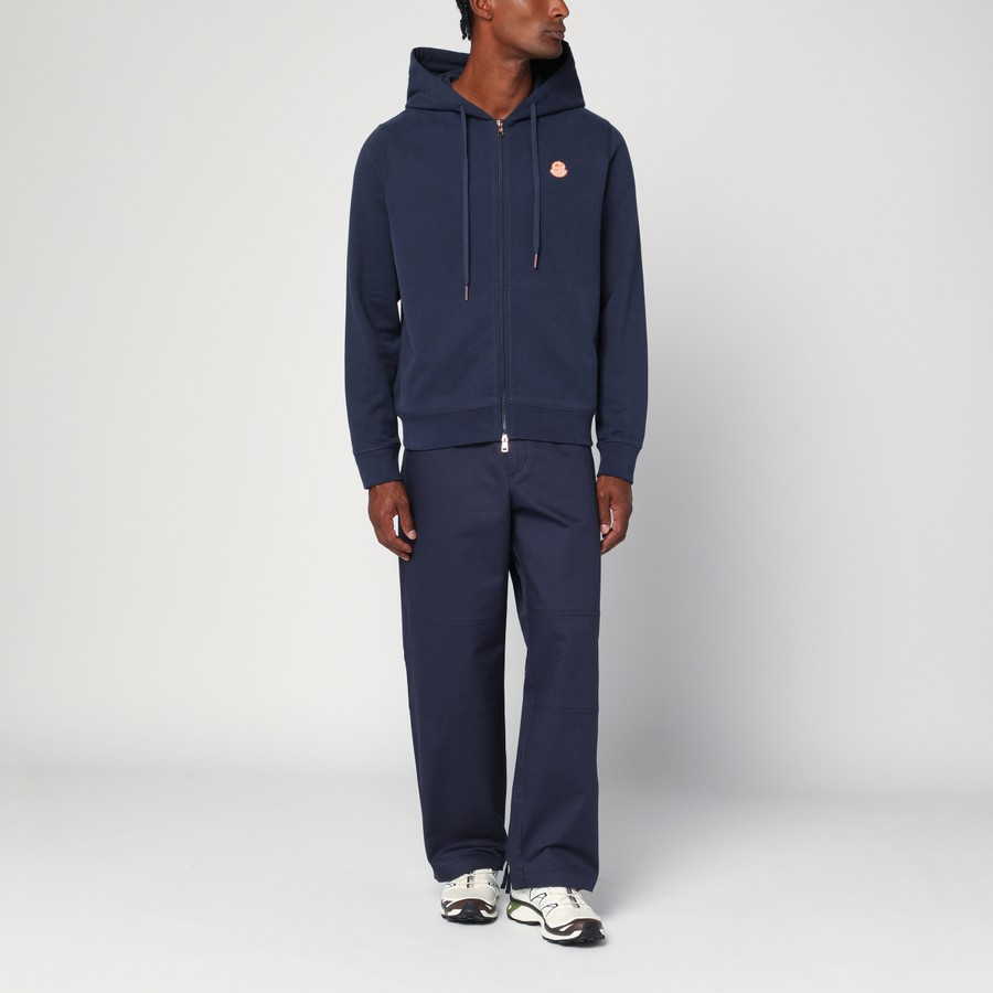 パーカー・フーディ MONCLER Moncler x Gilga Farm hoodie Navy Blue Moncler x Gilga Farm by Donald Glover Reversible