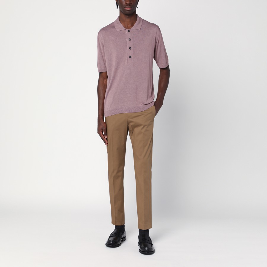 Doublet BLEACHED POLO Shirt - Grey | Garmentory