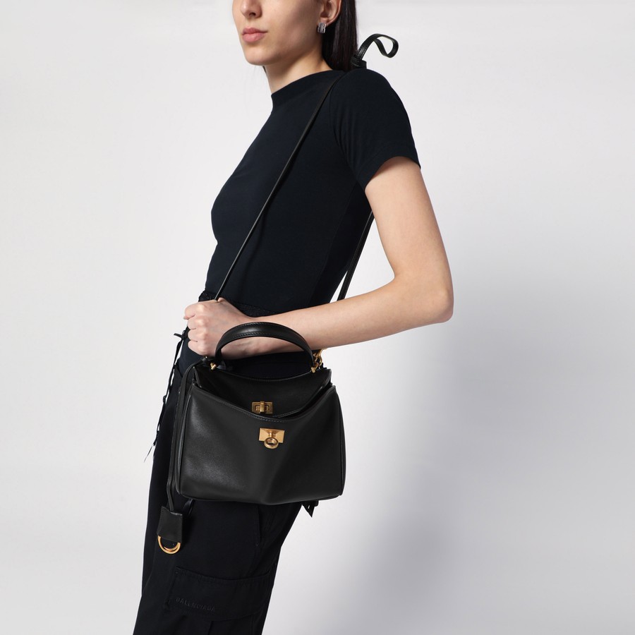 Balenciaga Black calfskin Rodeo Mini bag | TheDoubleF