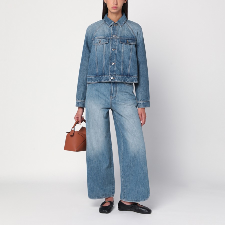 デニム・ジーパン LOEWE BOYFRIEND JEANS IN BLUE Loewe Boyfriend jeans in blue | TheDoubleF