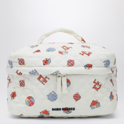 Burberry Reversible pouch in pink nylon with Check pattern Burberry Reversible pouch in pink nylon with Check pattern