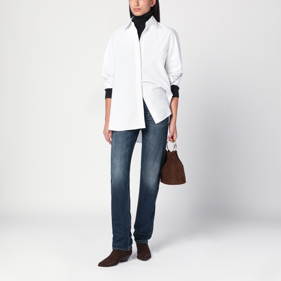 Prada Blue washed-out jeans | TheDoubleF
