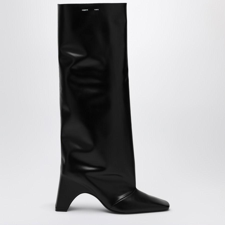COPERNI ■ Bridge Boots COPSH03857BLK Coperni Black leather Bridge boot | TheDoubleF