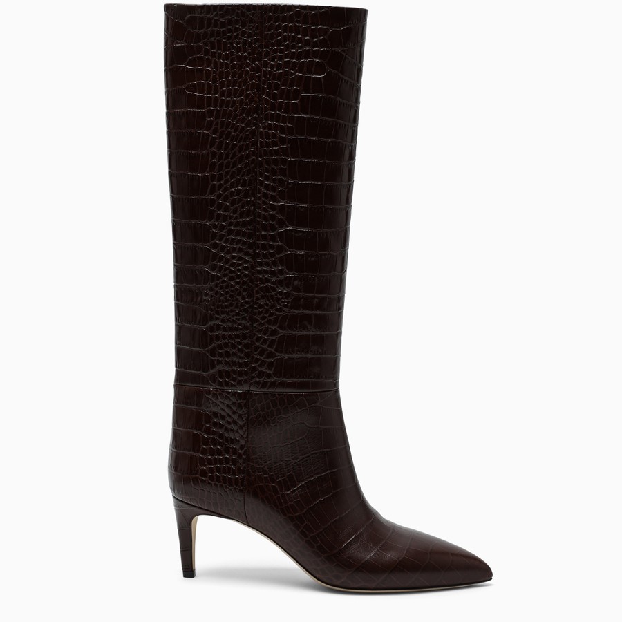 paris texas white croc boots