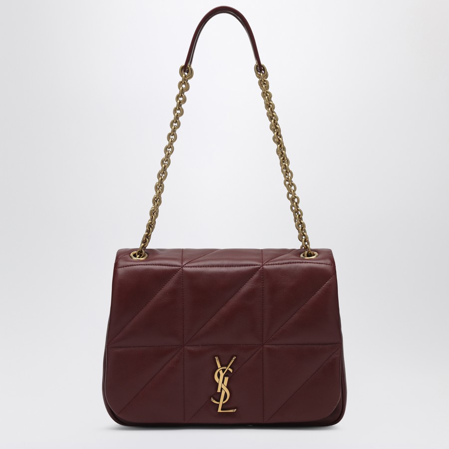 Saint Laurent Medium Jamie 4.3 bag in leather Dark Burgundy