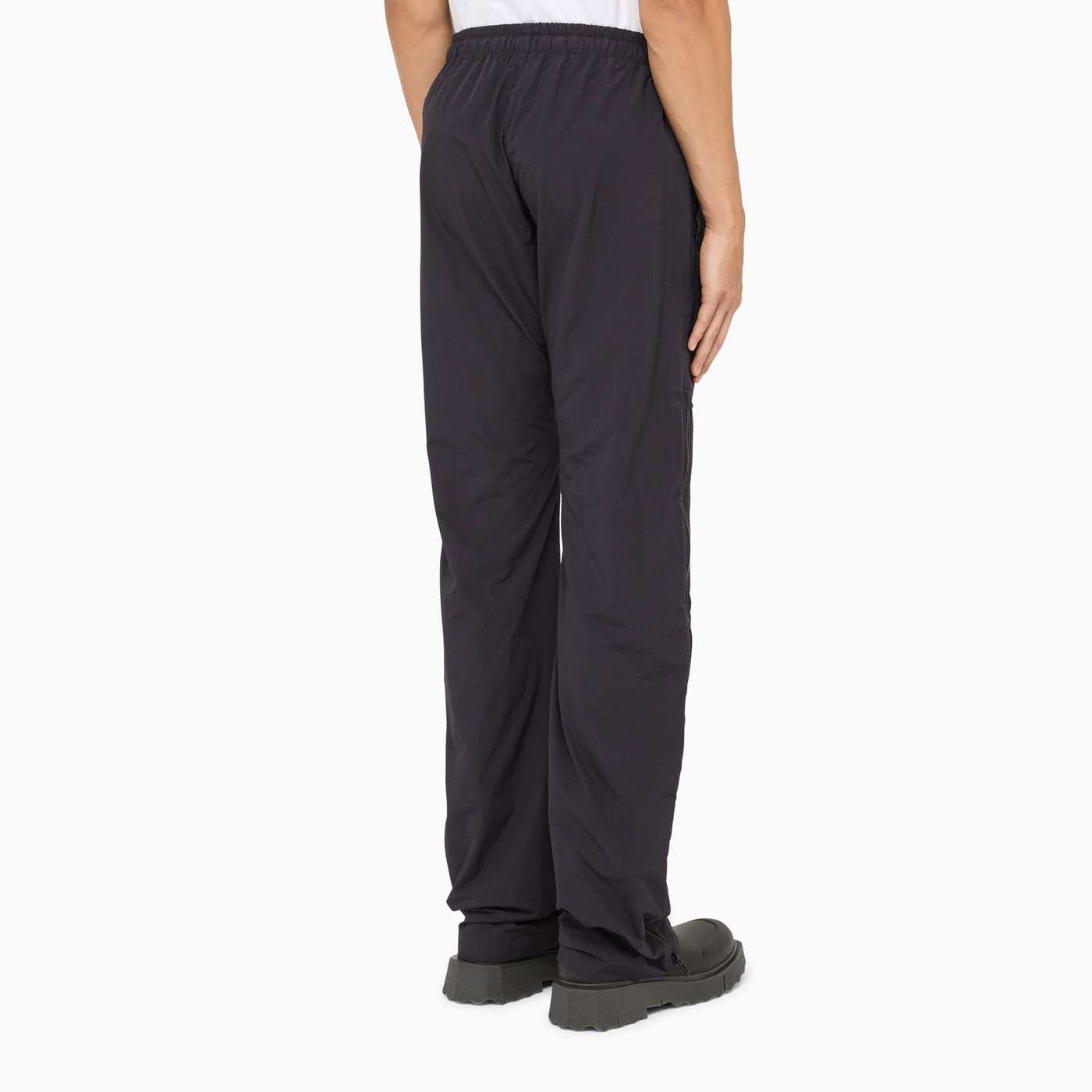 032c Joggers in a dark purple technical fabric TheDoubleF