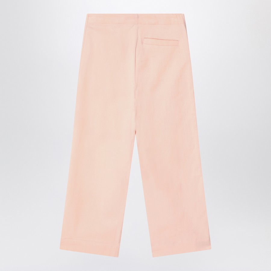 Burberry Light pink pants in cotton blend | TheDoubleF
