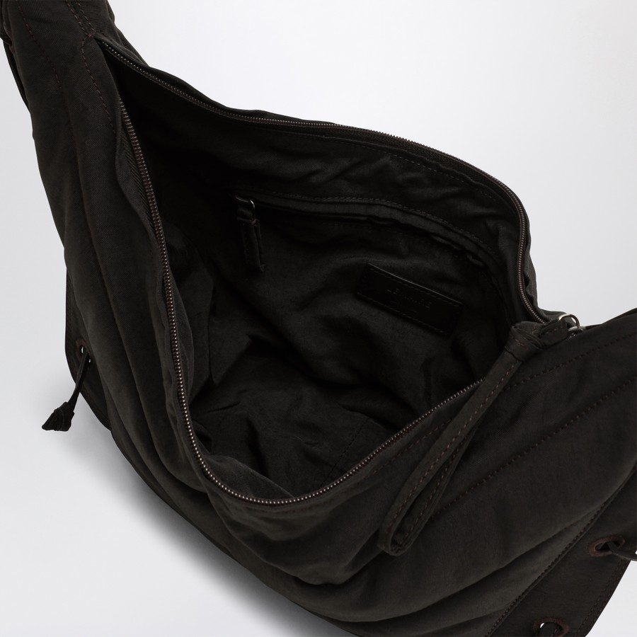 バッグ・カバンその他 LEMAIRE Small Soft Game bag in water-repellent brown nylon LEMAIRE Small Soft Game bag in water-repellent brown nylon
