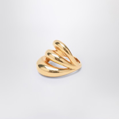 Panconesi Triptych Blow Up gold ring | TheDoubleF