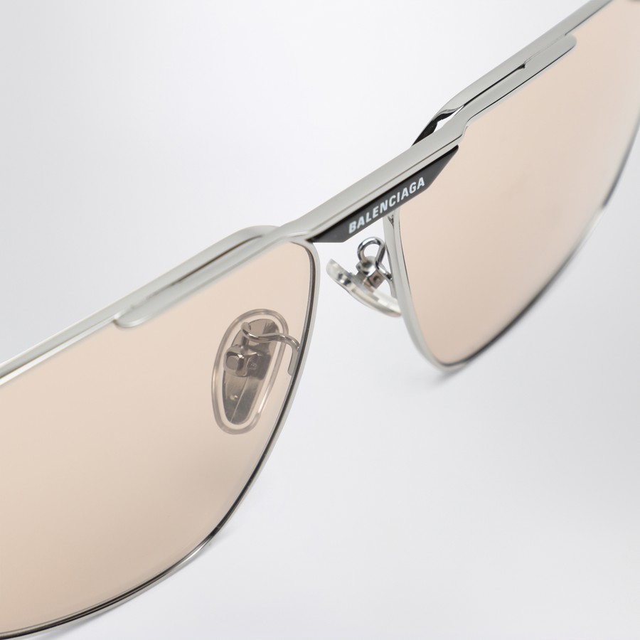 サングラス Balenciaga Tag 2.0 Navigator Light Brown Sunglasses Tag 2.0 Navigator Sunglasses in Brown | Balenciaga CA