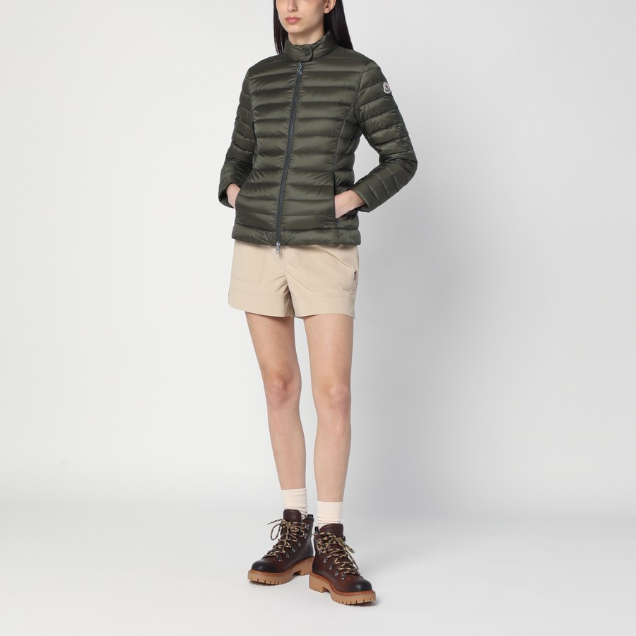 MONCLER｜DOWN JACKETS (1A00068 597YF 83B) Moncler Short dark green Igelle down jacket | TheDoubleF