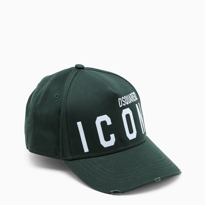 casquette dsquared verte