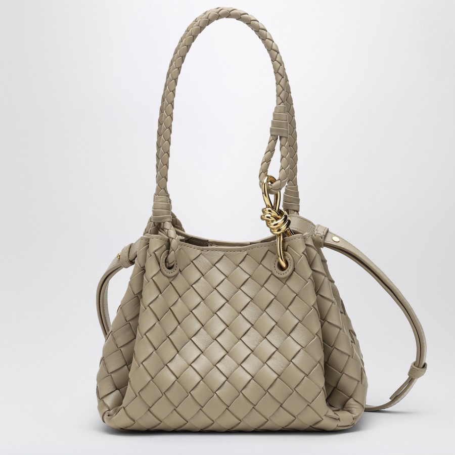 Bottega Veneta Borsa Parachute piccola ecrù | TheDoubleF