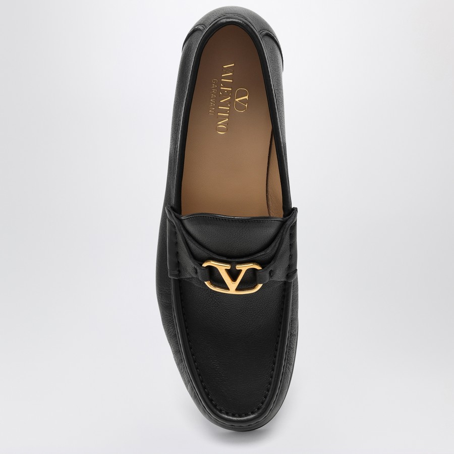Valentino Garavani VLogo Signature black loafer | TheDoubleF