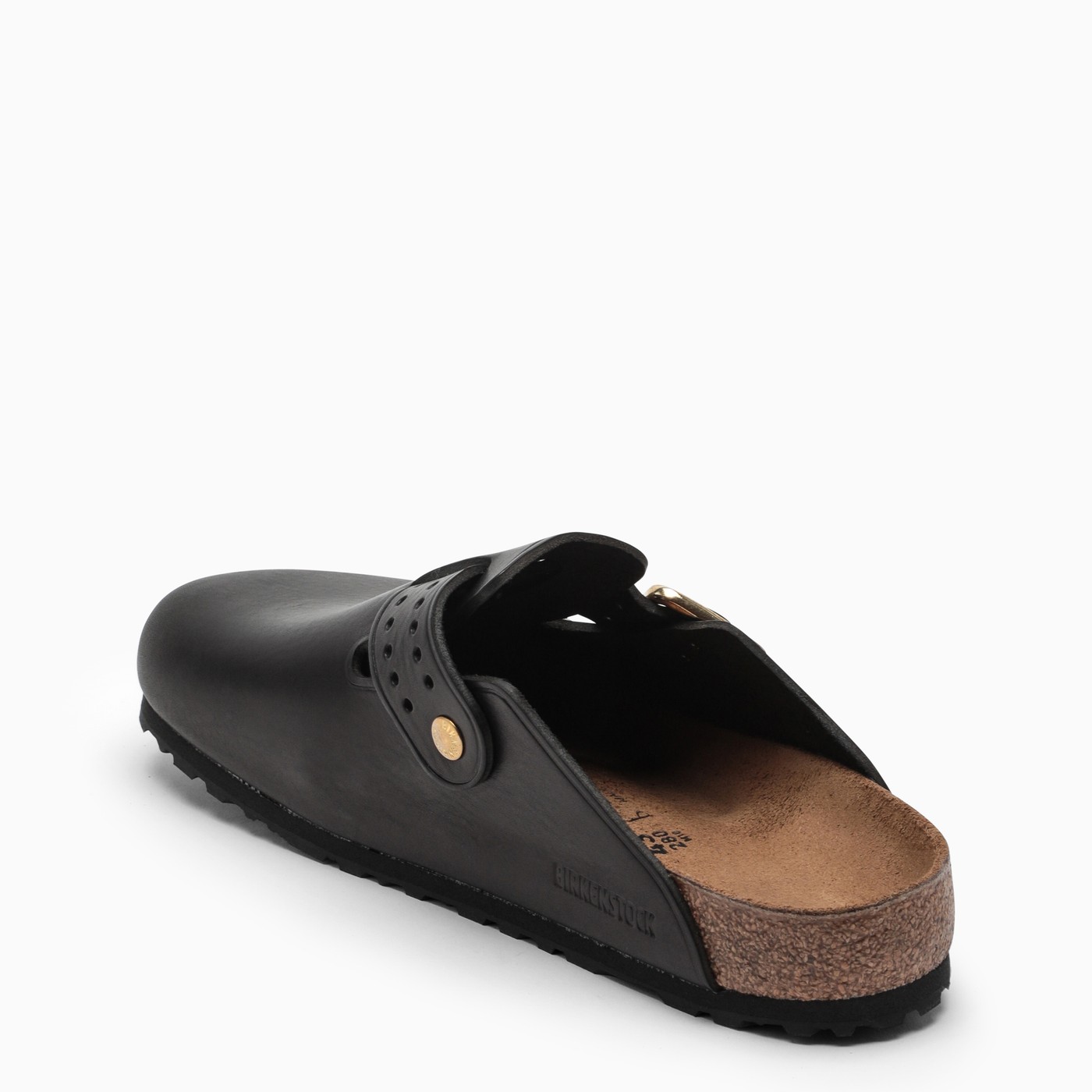 Birkenstock Black Boston Bold Gap slipper TheDoubleF