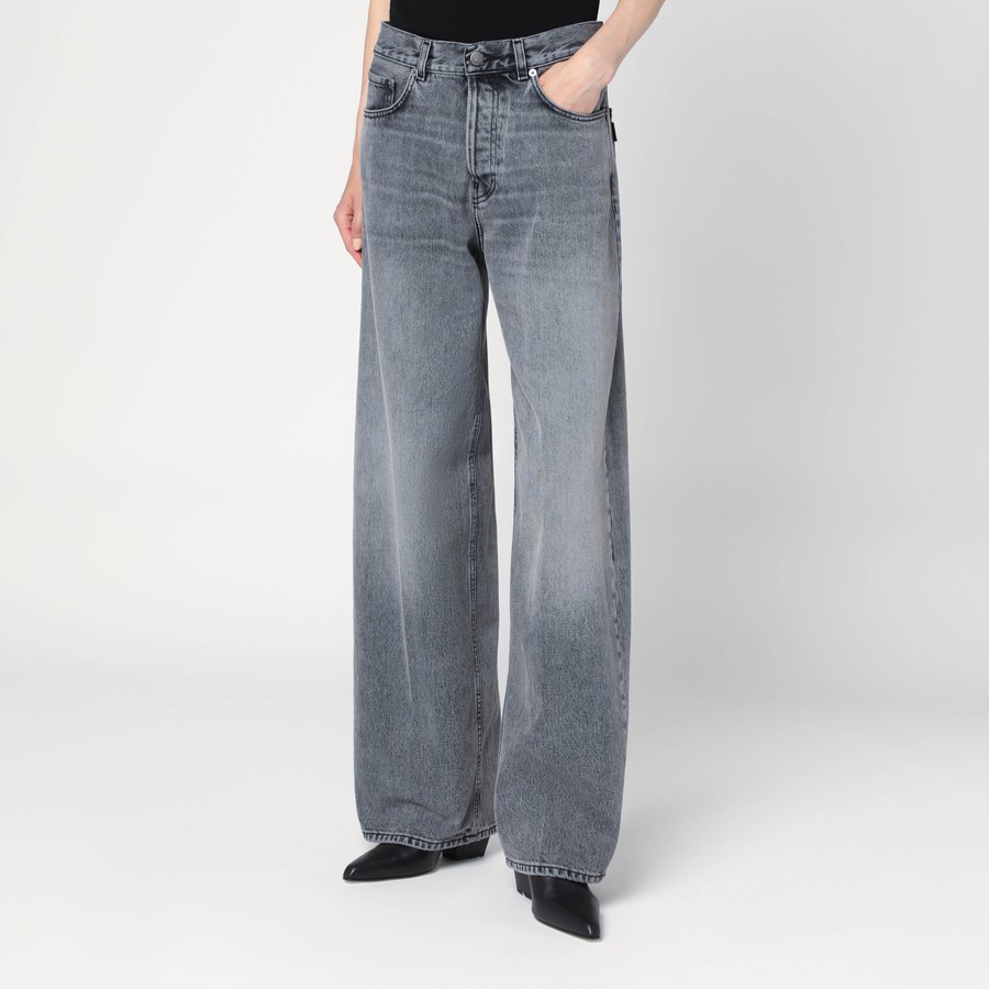 HAIKURE Grey washed effect Bethany jeans | TheDoubleF