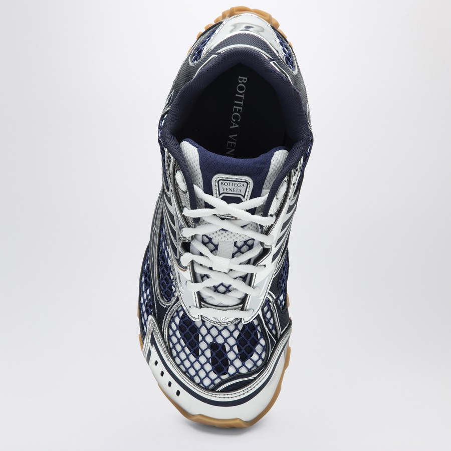 スニーカー BOTTEGA VENETA Orbit mesh and leather sneakers ABYSS-SILVER BOTTEGA VENETA | ORBIT SNEAKERS
