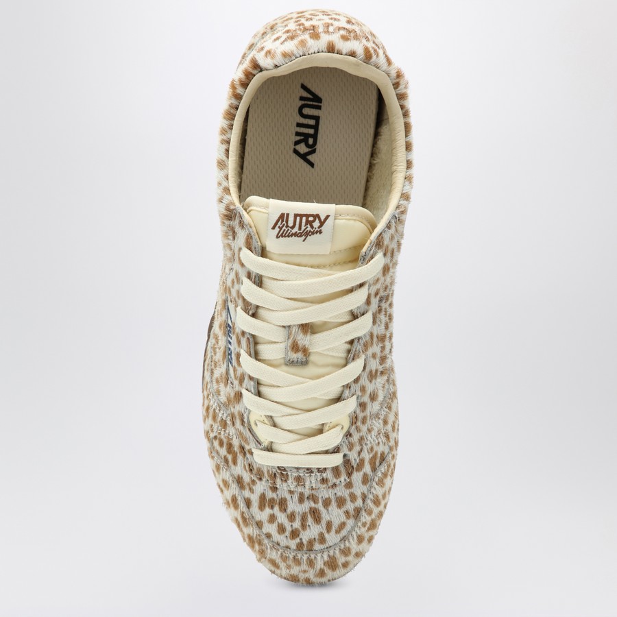 スニーカー Autry Windspin Sneakers In Animalier Pony Skin AUTRY Windspin sneakers in animalier pony skin | TheDoubleF