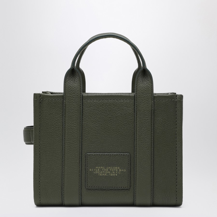 Marc Jacobs The Small Tote Bag forest green leather | TheDoubleF